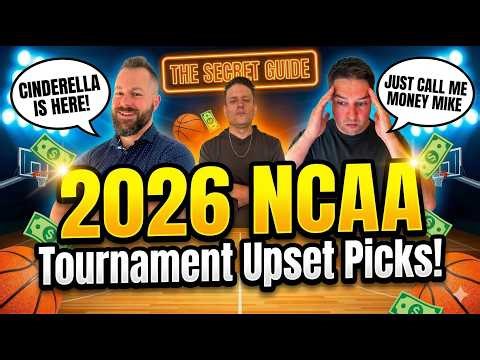 March Madness Biggest First Round Upset Predictions 2026 | NCAA Tournament Picks