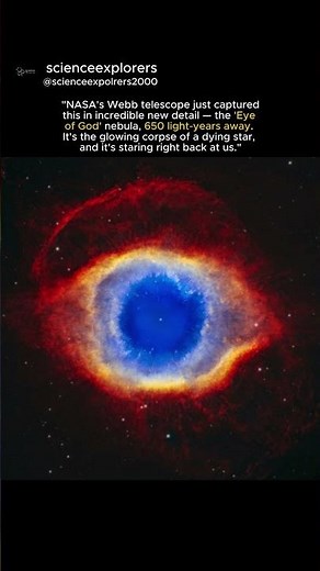"NASA Found a Giant EYE... In Space 👁️"#space #facts #nasa