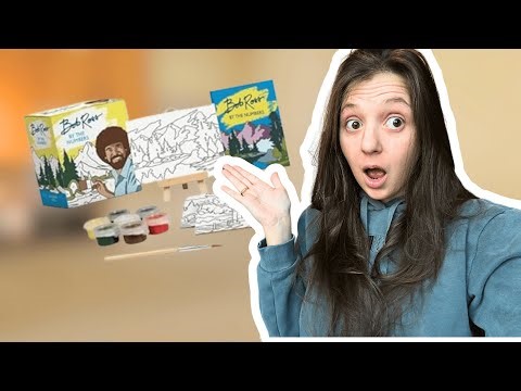 Bob Ross Paint by Numbers WATCH BEFORE YOU BUY