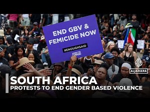 South Africans rally to end gender violence as femicide reaches alarming levels