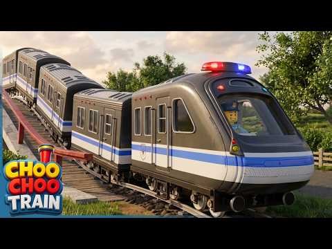 🔴 Police Train Chase | Thomas train cartoon | Tayo cartoon | Kids Vehicle Cartoon
