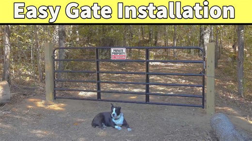 48K views · 660 reactions | We are installing gates on our property....