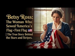 Betsy Ross: The Woman Who Sewed America’s First Flag 🇺🇸 | True Story Behind the Stars and Stripes