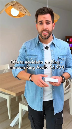 Aprovecha la oferta navideña de Ring y consigue Ring Intercom Audio por solo 34,99 €. No dejes pasar esta oportunidad, la promoción es válida solo hasta el 22 de diciembre. | DanieloTech
