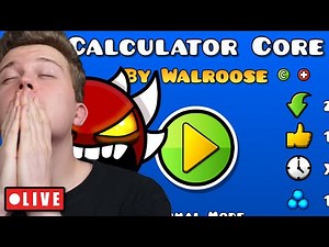 🔴 (SILENT CLUBSTEP 33-100) Calculator Core 68%, 64-100 x2 // Top 125 extreme demon