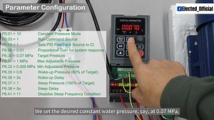 Constant Pressure Water Pump Control with Upgraded GK3000 VFD #ElectedOfficial #electrician #education #electricalwork #fblifestyle #automation #electricity | 𝐄𝐥𝐞𝐜𝐭𝐞𝐝 𝐎𝐟𝐟𝐢𝐜𝐢𝐚𝐥