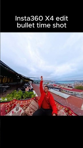 Insta360 X4 tutorial: How to make a bullet time shot