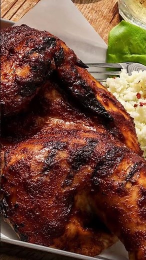 Korean BBQ Chicken with Dikon Radish Salad