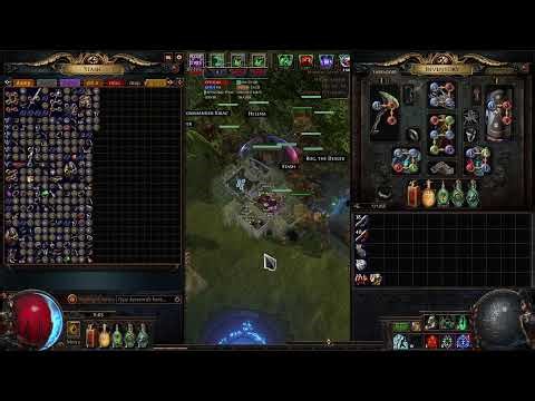 [POE1 PC] Mirage League. I had to poison for deeps. Golem build.