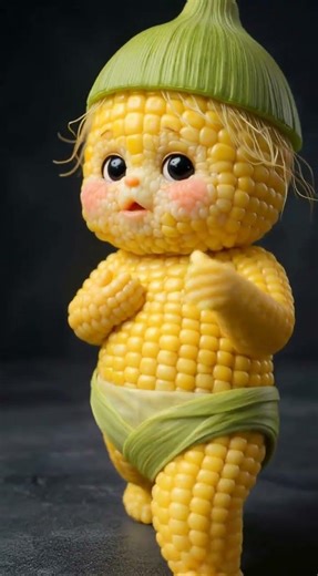 Bad Bunny! Corn Baby NFL Dance #aidance #aibaby #babydance #SuperBowl #badbunny #aidance