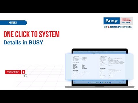 BUSY System Info Feature 🔍 | Diagnose & Fix Issues Faster (Hindi)