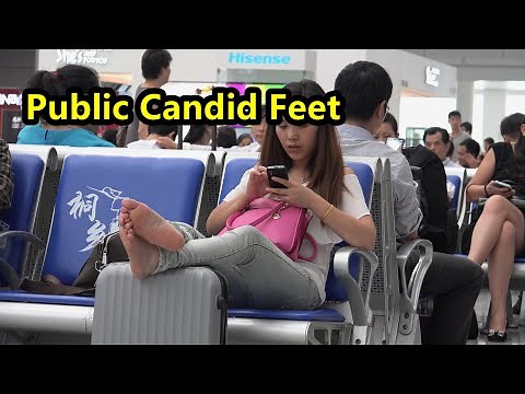 Candid Feet and Sole Chinese Girl full video 2947749136@qq com 89