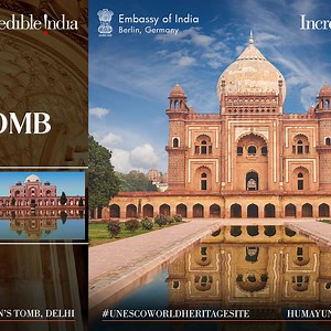 Humayun’s Tomb, the resting place for Mughal Emperor Humayun, is a...