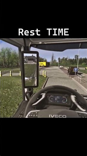 Is This ETS2 or Real Life? (IVECO Rest Stop) #ets2 #eurotrucksimulator2 #reshade #ets2graphics