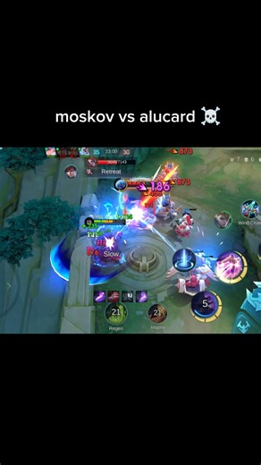 Moskov vs alucard ☠️ #mobilelegends #mlbb #moskov