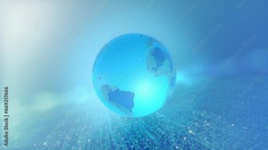 Country Zoom Animated Stylized World Map West Africa Guinea Version Stock Video