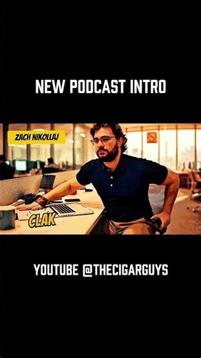 New Podcast Intro! Thoughts? #cigarguys #cigarlife #luxurylifestyle #premiere