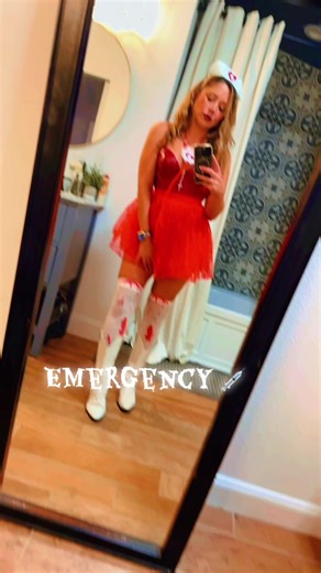 Flirty Nurse: Halloween Cutie On Call Tonight