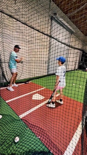 Hitting from all angles off the machine—building real hitters one rep at a time #Baseball #Hitting