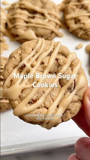 Maple Brown Sugar Cookies 🍁