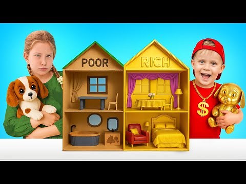 Rich vs Poor Kids – Funny Stories & Challenges