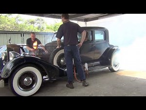 First engine start up in 60 years ~ WAIT FOR IT!~ 1934 Packard