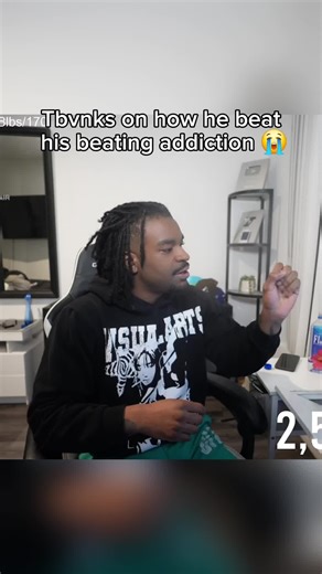tbvnks on how he beat his beating addiction #tbvnks #tbvnksclips #tbvnkslive #fyp