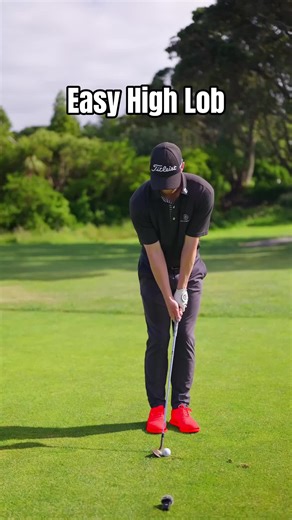 1. Move ball position further up to encourage a less steep angle of attack 2. Angle the clubface open to add more loft to the club head 3. Keep the head in front of the belt buckle, too many people try to help the golf ball up which shifts the low point back ad causes duffs or thins If you're someone struggling with their chipping, comment the word