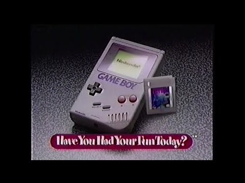 Game Boy - Have You Had Your Fun Today? - TV Commercial for Game Boy - GB - 1992