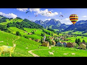 Appenzell Switzerland 🇨🇭 8K – Fairytale Chalets Sprinkled Over the Countryside