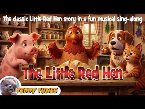 The Little Red Hen | Fun Sing-Along Kids Song | Classic Farm Story for Children