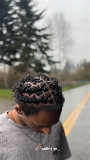 Trin | Stitch Braid Specialist on Instagram: "Love a good retwist & style 😍 • • follow @braidsbytrin__ for more! • • #seattlebraids #seahawknation #seattle #kentbraids #braidsbytrin"