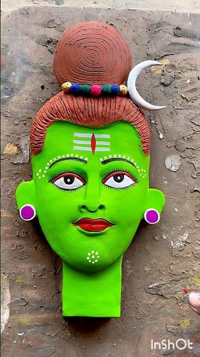 Mahadev murti making/bholenath idol making/mahadev idol making #shorts