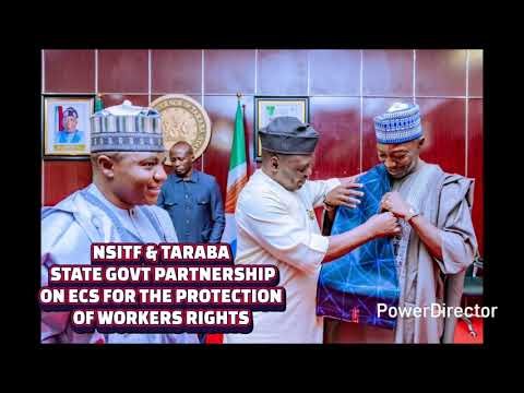 NSITF Partners Taraba Govt. on Employees' Compensation Scheme Compliance (ECS) #Workers'Rights