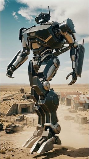 Transforming Test of a Future Military Two Legged Walking Robot Vehicle #RobotTransformation（Sci-Fi）