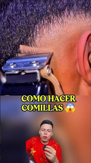 COMO HACER 2 COMILLAS 😱💈🔥 #barbershop #profesional #barber #barbero #hairstyle #hairmaster #hair