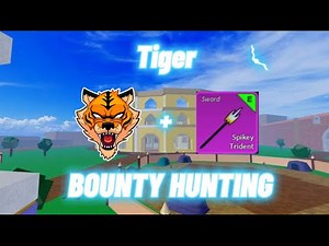 Best Tiger + Spikey Trident One Shot Combo | Blox Fruits Bounty Hunting