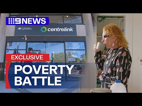 Soaring number of Aussies living in poverty, study reveals | 9 News Australia