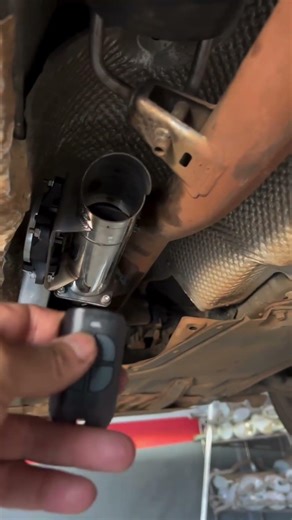 Simple Way to Quiet Your Exhaust #mechanic #mechanical #mechaniclife #diy #tools