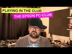 Playing in the Club: The Epson PC286C PC-Club #Retro #Retrocomputing