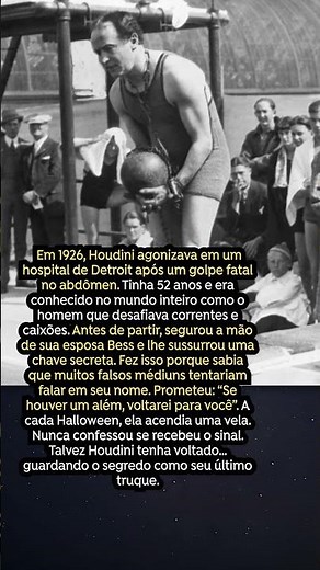 Houdini e a última palavra