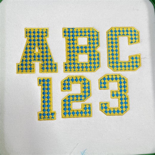 Varsity Embroidery Alphabet Font Digital Machine Embroidery, A to Z, Numbers, Athletic Embroidery Font, Collegiate Embroidery, 6 Sizes - Etsy