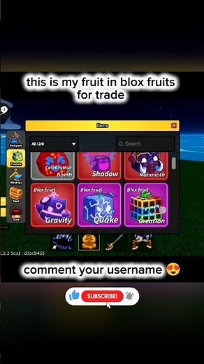 Trading MAMMOTH & SHADOW in Blox Fruits! 🍎🔥 #BloxFruits #Roblox