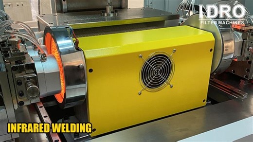 Infrared End Cap Welding System for Filter Cartridges- INDRO | Mellisa Zhang(filters machines and filter elements-INDRO)