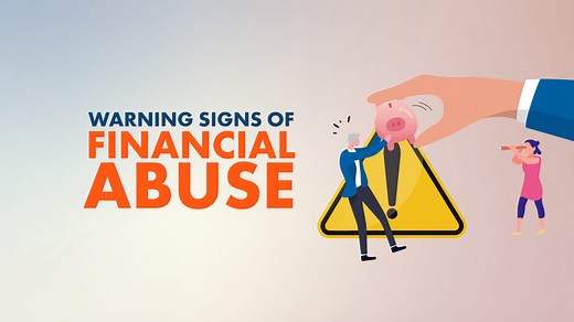 Warning Signs of Elder Financial Abuse