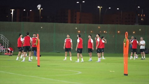 Iraq train ahead of World Cup qualifier against Saudi Arabia