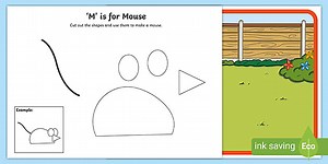 'M' Is for Mouse Craft