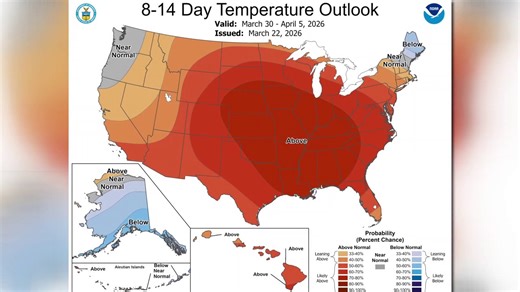 Easter weather outlook and will there be a late-season snow?