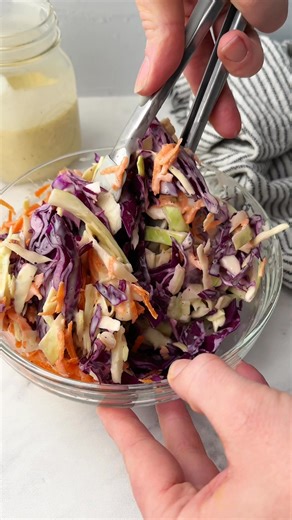 EASY Coleslaw Dressing. You'll never buy it from the store again! | The Recipe Rebel