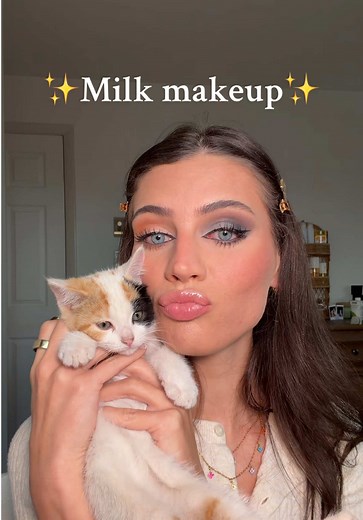Milk Inspired Makeup Ideas for Fun Looks